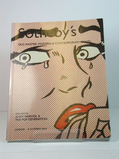 SALE CATALOGUE: Sotheby's: Old Master, Modern and Contemporary Prints, Including Andy Warhol & the Pop Generation: London, 6 October 2003