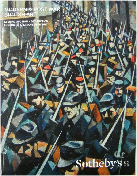 Sotheby's Modern and Post-war British Art. London 21 & 22 November 2017
