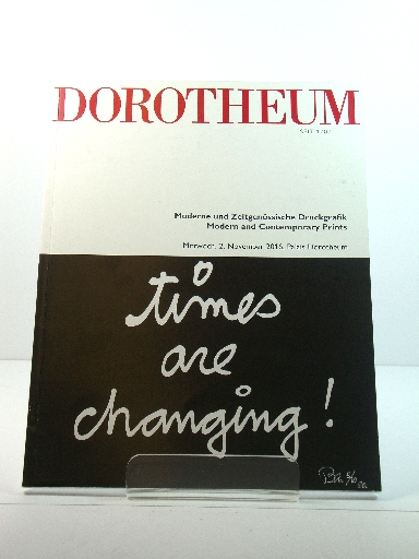 Moderne und Zeitgenossische Druckgrafik. Modern and Contemporary Prints. 2 November 2016