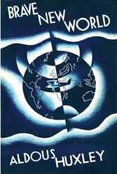 Brave New World Book Covers Art 59x84cm Poster