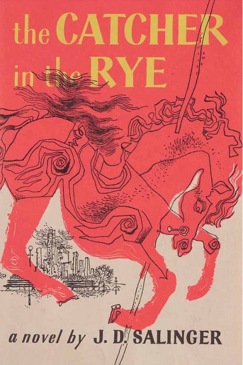 The Catcher in the Rye Book Covers Art 59x84cm Poster