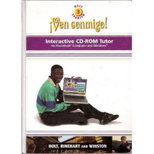 Ven Conmigo! Holt Level 3 Spanish Interactive CD-ROM Tutor