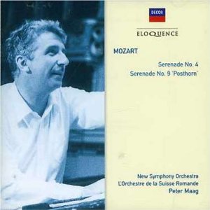 Mozart Serenades No 4 & 9