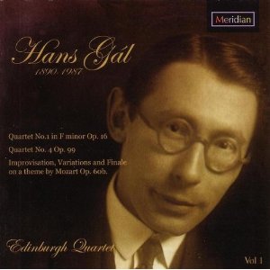 Hans Gl Quartets Nos. 1 & 4; Improvisation, Variations & Finale on a Theme by Mozart