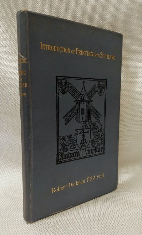 Introduction of the art of printing into Scotland