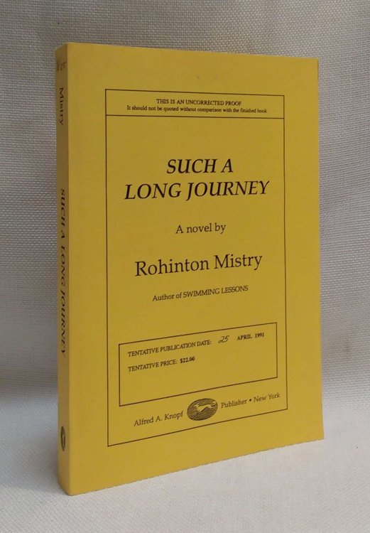 Such a Long Journey [Advance Uncorrected Proof]