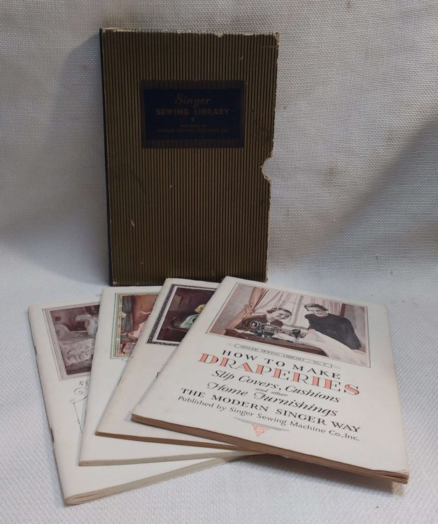 Image for Singer Sewing Library - 4 pamphlets in a box Singer Sewing Library - 4 pamphlets in a box