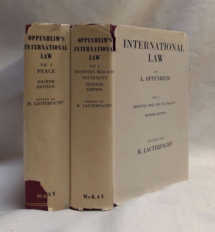 International Law: A Treatise
