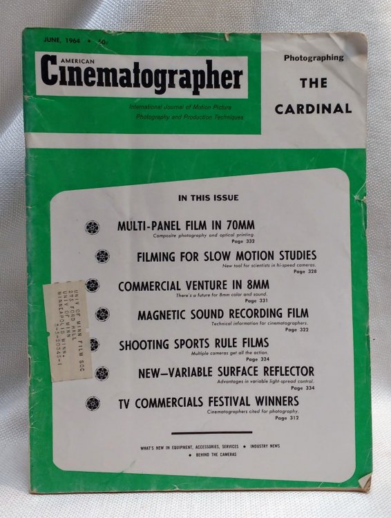 Image for American Cinematographer Vol. 45, No. 6 (June, 1964) American Cinematographer Vol. 45, No. 6 (June, 1964)