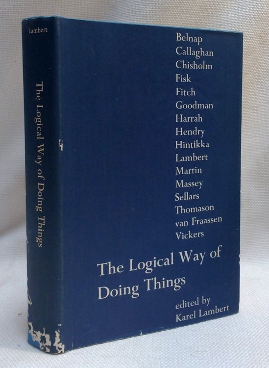 The Logical Way of Doing Things