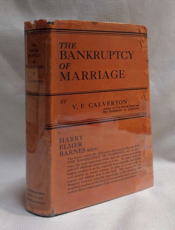 The Bankruptcy of Marriage