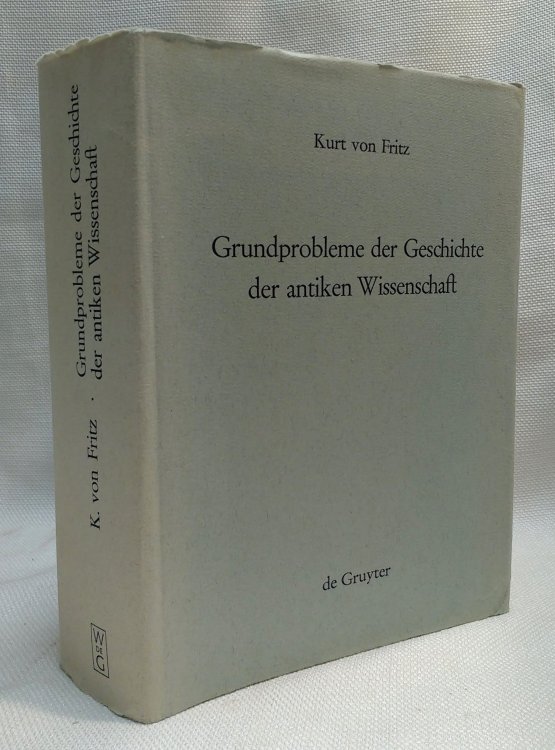 Image for Grundprobleme Der Geschichte Der Antiken Wissenschaft (German Edition) Grundprobleme Der Geschichte Der Antiken Wissenschaft (German Edition)