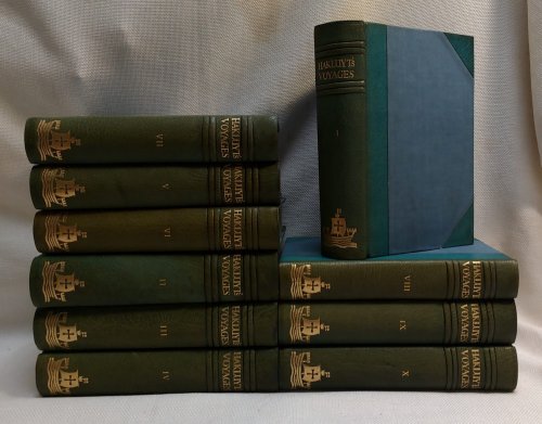 The Principle Navigations, Voyages, Traffiques & Discoveries of the English Nation,.; with The Voyages Traffiques & Discoveries of Foreign Voyagers. (Complete in Ten Volumes)