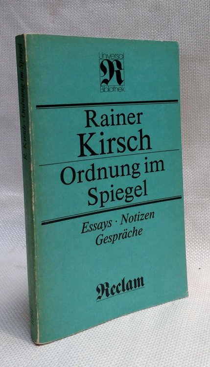 Image for Ordnung im spiegel: Essays, Notizen, Gesprache Ordnung im spiegel: Essays, Notizen, Gesprache