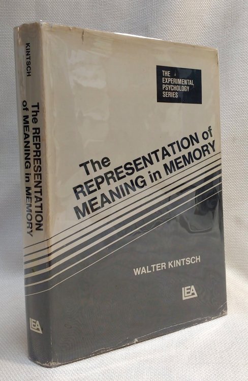 The Representation of Meaning in Memory, (European Physics Series)