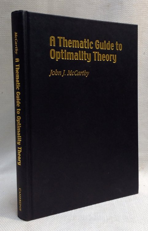 A Thematic Guide to Optimality Theory (Research Surveys in Linguistics)