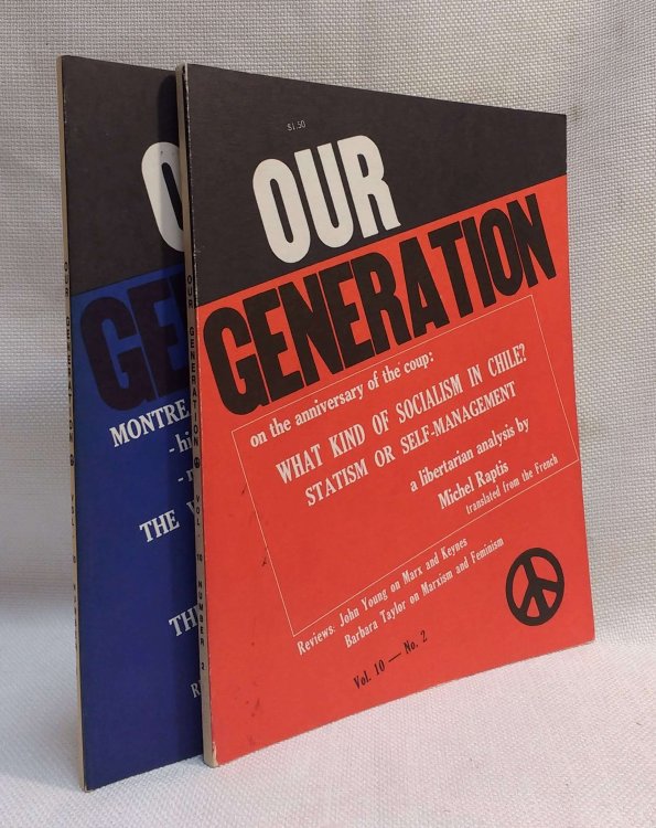 Our Generation [two issues (vol. 10 nos. 2 & 3)]