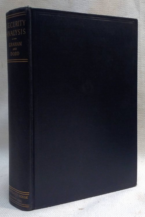 Security Analysis [First Edition, First State Binding]