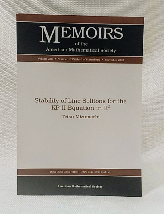Stability of Line Solitons for the Kp-ii Equation in R2 (Memoirs of the American Mathematical Society)