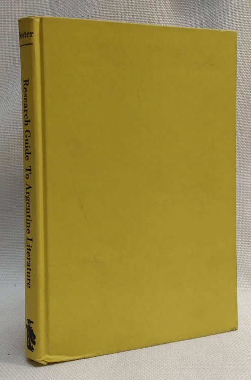 Research guide to Argentine literature