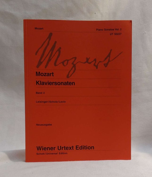 Mozart Klaviersonaten Band 2: Piano Sonatas, Sonates pour Piano