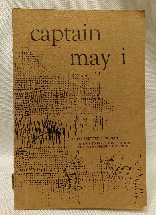 Captain May I, Spring 1969, Volume 1, Number 1