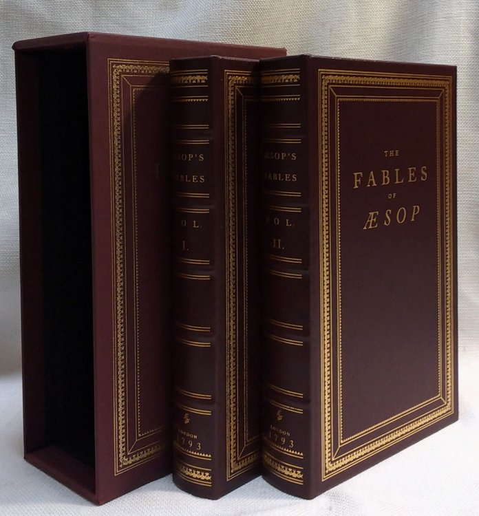 The Fables of Aesop in Two Volumes [Easton Press Deluxe Limited Edition recreating the illustrated London 1793 edition]