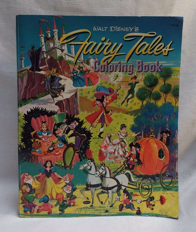 Image for Walt Disneys Fairy Tales Coloring Book Walt Disneys Fairy Tales Coloring Book