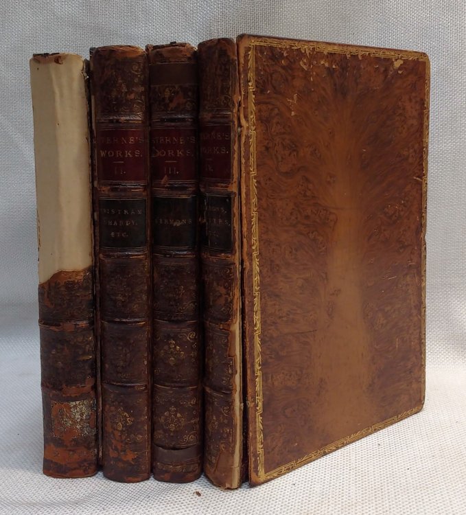 The Works of Laurence Sterne in four volumes with a Life of the Author, written by himself. A new edition with appendix, containing several unpublished letters etc. J. P. Browne (Ed.)