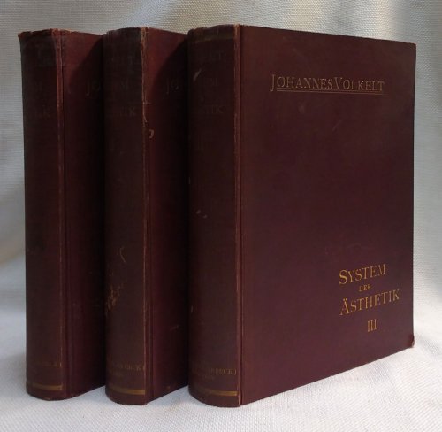 System der esthetik [Three Volumes]