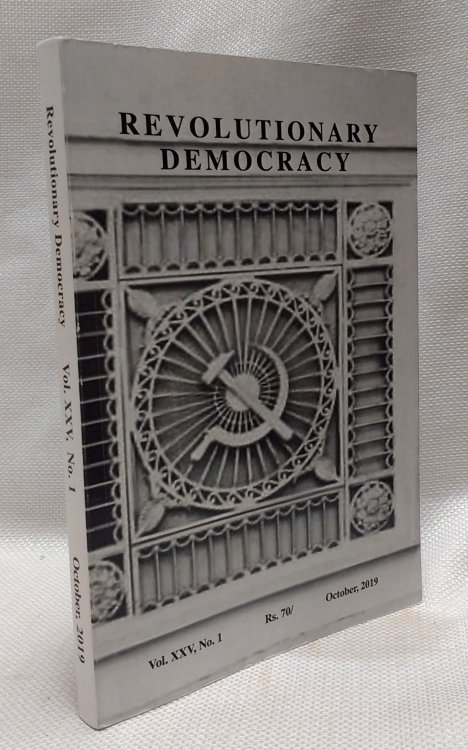 Revolutionary Democracy, Vol. XXV, No. 1 (October 2019)