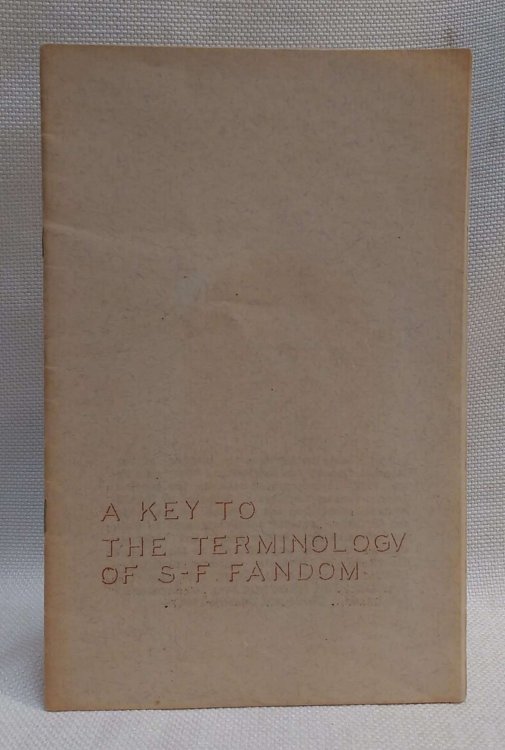 Image for Fandbook No. 1: A Key to the Terminology of Science Fiction Fandom Fandbook No. 1: A Key to the Terminology of Science Fiction Fandom