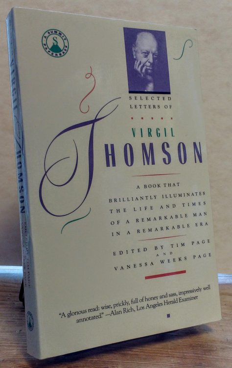 The Selected Letters of Virgil Thomson