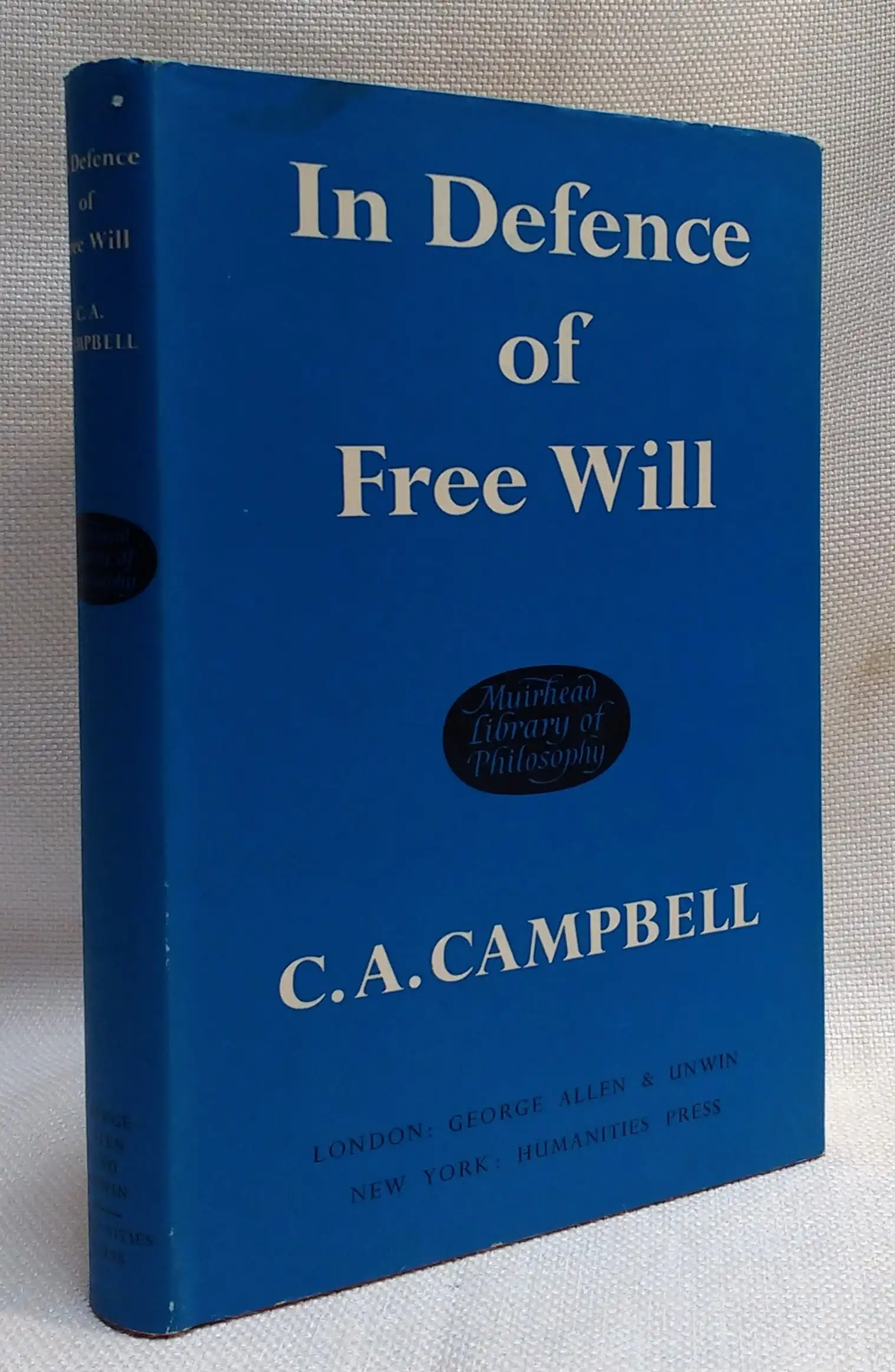 In Defence of Free Will