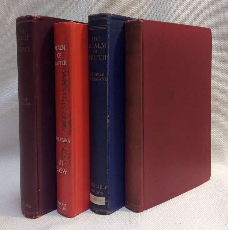 Realms of Being (The Realm of Essence; The Realm of Matter; The Realm of Truth; The Realm of Spirit) [Four volume married set, US and UK editions]
