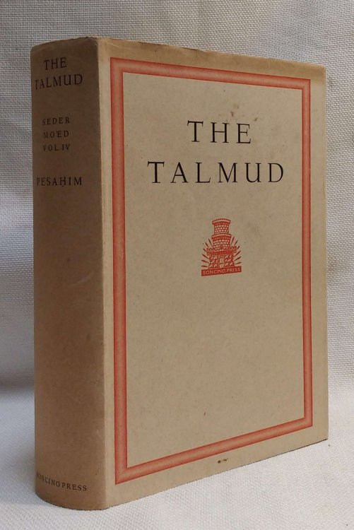 Image for The Talmud SEDER MO'ED IV PESAHIM (Rabbi Dr. H. Freedman) The Talmud SEDER MO'ED IV PESAHIM (Rabbi Dr. H. Freedman)