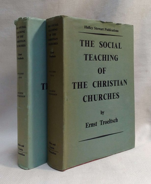 The Social Teaching of the Christian Churches (Two Volume Set)