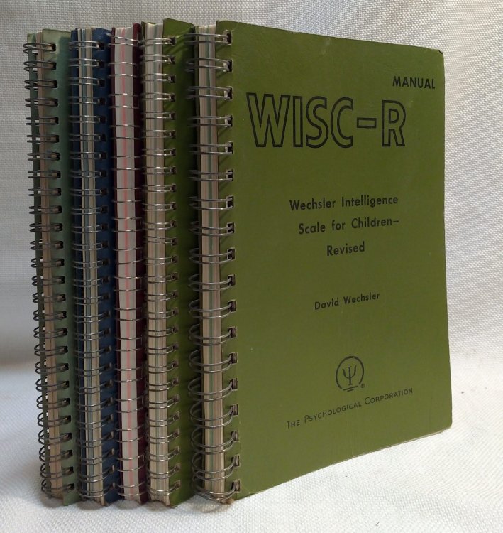 [IQ Testing] The Wechsler Intelligence Scale [manuals]: 