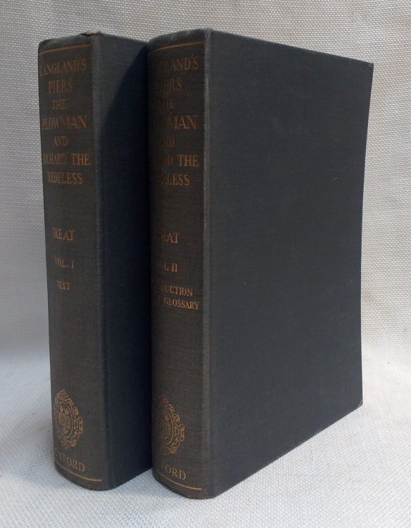 The Vision of William Concerning Piers the Plowman in Three Parallel Texts, together with Richard the Redeless [Two Volumes: Vol. I, Text; Vol. II, Introduction, Notes and Glossary]