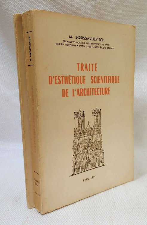D'Esthetique Scientifique de L'architecture avec 512 figures [2 volumes]