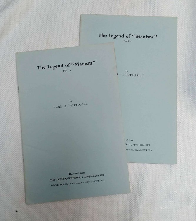 The Legend of Maoism Parts 1 & 2 [The China Quarterly: January-March 1960 and April-June 1960)