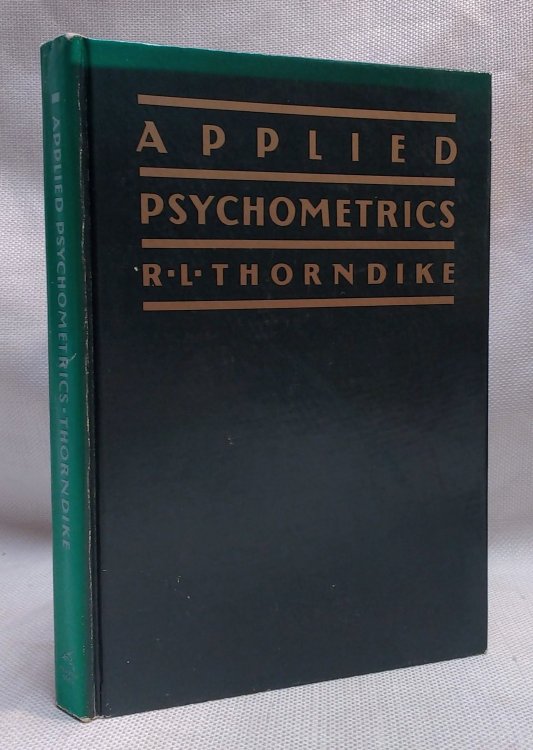 Image for Applied Psychometrics Applied Psychometrics