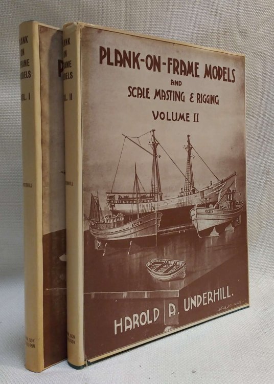Image for Plank-On-Frame Models And Scale Masting And Rigging (Two Volume Set) Plank-On-Frame Models And Scale Masting And Rigging (Two Volume Set)