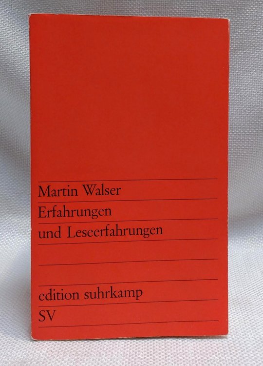 Erfahrungen und Leseerfahrungen