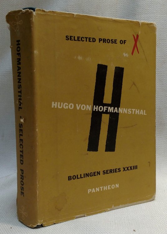 Selected Prose of Hugo von Hofmannsthal. Bollingen Series 33