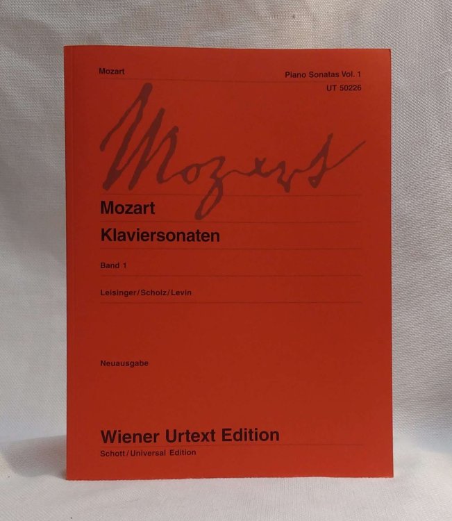 Mozart Kalviersonaten-Piano Sonatas-Sonates pour Piano Band 1: