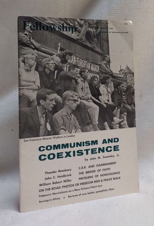 Fellowship: Magazine of the Fellowship of Reconciliation [volume 27, no. 13 (July 1, 1961)]