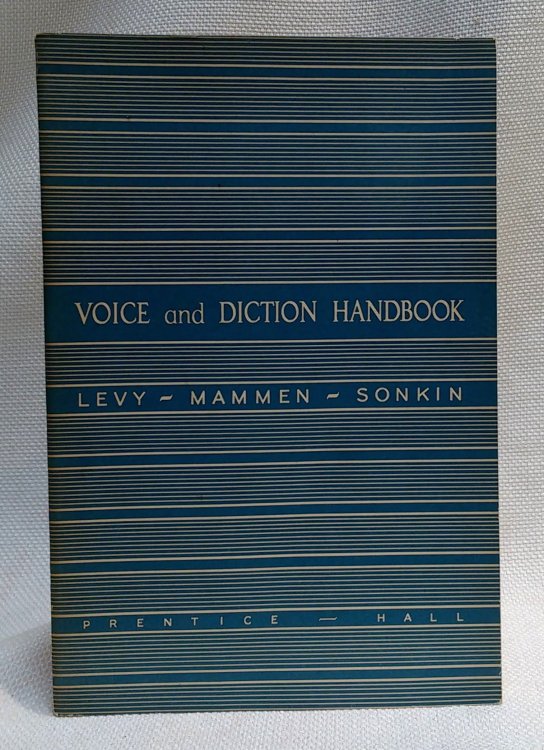 Image for Voice and Diction Handbook Voice and Diction Handbook