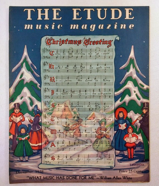 The Etude Music Magazine: Volume LVI, No. 12; December, 1938