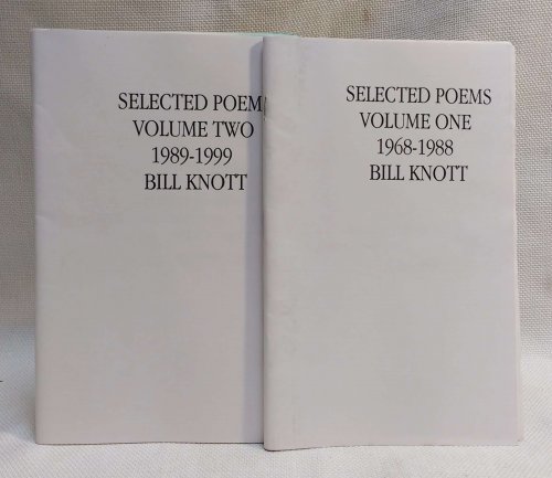 Selected Poems 1968-1988 and 1989-1999 [vol I & II]